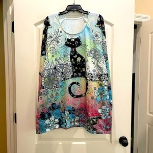 NWOT Cat tunic